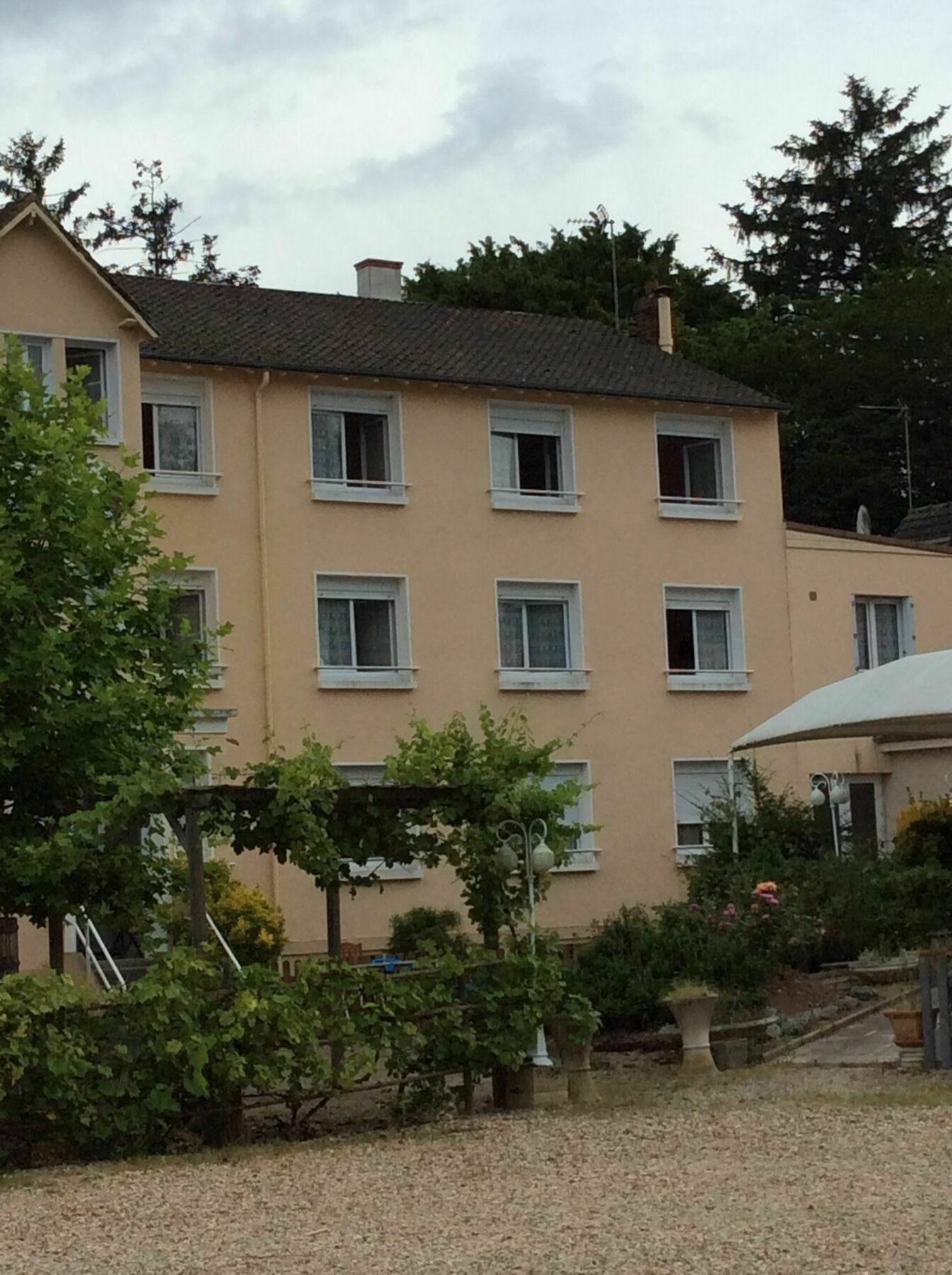 Hotel La Vigne La Roche-Posay Exterior foto